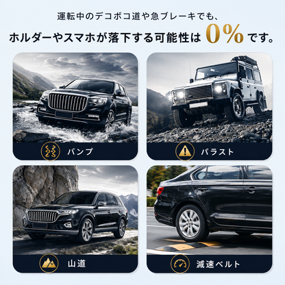 Niiko DriveFit™｜サンバイザー式 多機能スマホホルダー