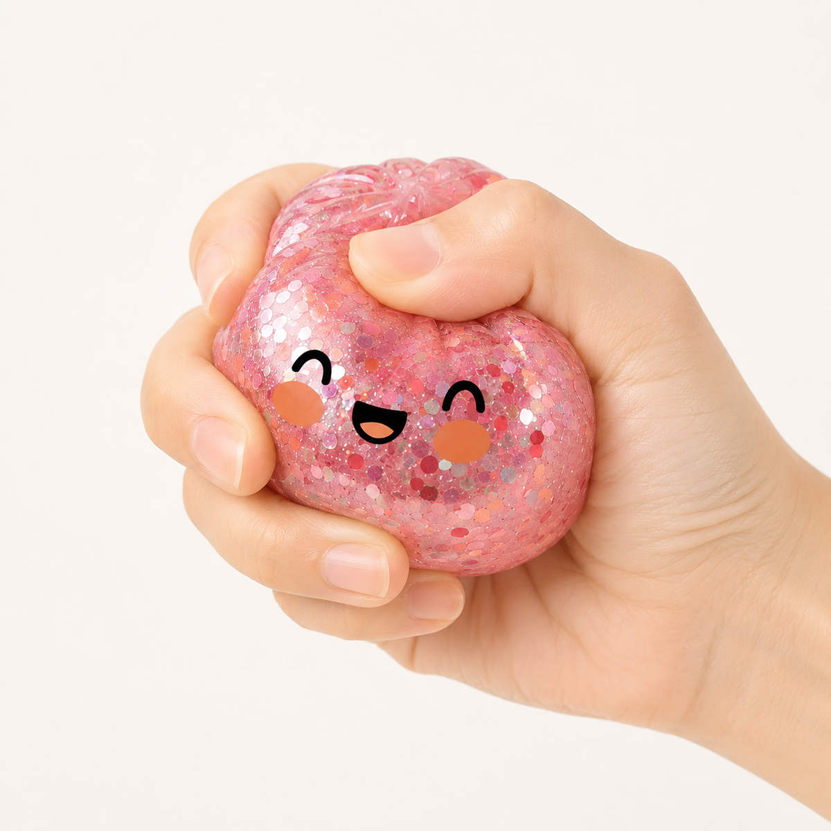Niiko Squishy™｜心をほぐす、キラキラ餃子スクイーズ6個セット