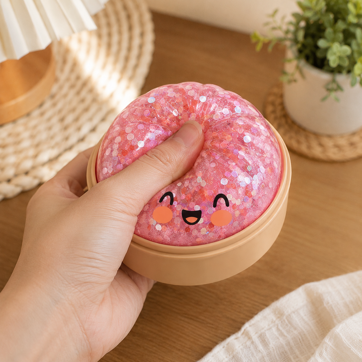 Niiko Squishy™｜心をほぐす、キラキラ餃子スクイーズ6個セット