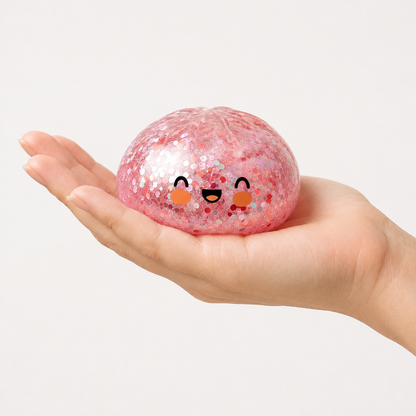 Niiko Squishy™｜心をほぐす、キラキラ餃子スクイーズ6個セット